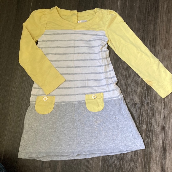 Gymboree Other - Daisy long sleeve yellow dress